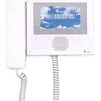 Paxton 337-282 Entry Standard Monitor with Handset, 4.3" Touch Screen Video Intercom System, for Standalone, Net2 or Paxton10