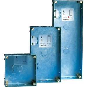 Comelit PAC 3160-2 Vandalcom Series, 2-Module Flush Mount Box, Stainless Steel