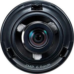 1/2.8in. 2MP CMOS with a 6.0mm fixed focal lens FoV: H: 50.4ft. V: 28.8ft. for the PNM-7002VD