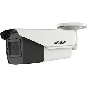 Hikvision DS-2CE19U7T-AIT3ZF Pro Series 4K Ultra Low Light IR HDoC Bullet Camera, 2.7-13.5mm Motorized Varifocal Lens, White