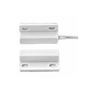 Resideo 943WG-WH Honeywell Home 943WG-WH Mini Magnetic Contact with 12" Leads, 1" Gap, White (Replaces ADEMCO PR20443, 943 and Intellisense MPS45)