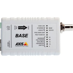 AXIS T8641 T864-Series PoE+ over Coax Base, Single Base Unit