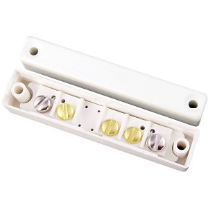 CQR SC517 Magnetic Surface Door Contact with Microswitch Tamper, Operating Gap 15mm, White