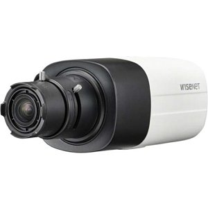 Hanwha HCB-6001 Wisenet HD Plus Series, WDR 2MP, HDoC Box Camera, White