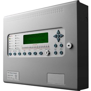Kentec H80162M2 Syncro AS 2 Loop Fire Panel with Control Keyswitch, Hochiki Protocol, 16 Zones