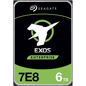 Seagate ST6000NM021A Exos 3.5" Hard Drive, 6TB, SATA 6GB, 7200RPM