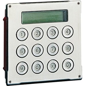 Comelit 3070-A Vandalcom Series, 12-Button Keypad Digital Call Module, Simplebus2, Stainless Steel