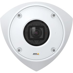 AXIS Q9216-SLV Zipstream IP66 4MP 2.4mm Fixed Lens IR 15M IP Dome Camera, White