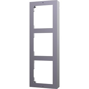 Hikvision DS-KD-ACW3 3-Module Bracket for Intercom Indoor and Outdoor use, Aviation Aluminum