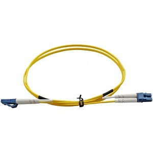 Connextix 005-924-050-01B LC-LC Singlemode Duplex Fibre Optic Patch Cable, OS2-9/125, 5m, Yellow