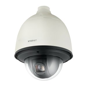 Hanwha HCP-6320HA Wisenet HD Plus Series, WDR IP66 2MP 4.44-142.6mm Varifocal Lens, 32 x Optical Zoom HDoC PTZ Dome Camera, White