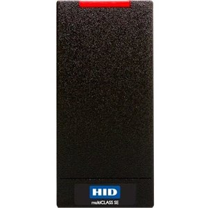HID 900PMPNEKMA007 multiCLASS RP10 SE Smart Card Reader, HID Mobile Access Mobiles IDs via NFC and Bluetooth Smart, OSDP, Pigtail, Mobile Ready, Black