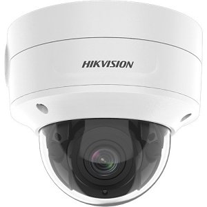 Hikvision DS-2CD2726G2-IZS Pro Series AcuSense 2MP IR IP Dome Camera, 2.8-12mm Motorized Varifocal Lens, White
