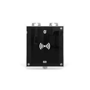 2N Access Unit 2.0 Bluetooth and RFID Reader, Supports 125kHz and 13.56MHz Cards, Adjustable Range, Secured, Black