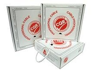 CQR CABS6HF 200M Type 2 LSZH Screened 6 Core Professional Halogene-Free Cable, White