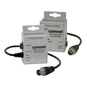 ComNet CLRFE1EOCP/M Miniature CopperLine Single-Channel Ethernet Over COAX PoE Powered