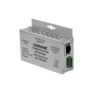 ComNet CLRFE1POEU CopperLine Ethernet over Copper Extender with 30W PSE PoE+