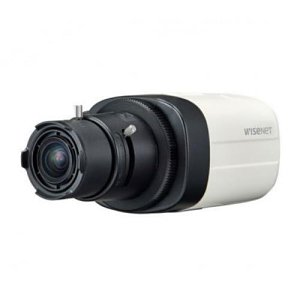 Hanwha HCB-6000 Wisenet HD Plus Series, WDR 2MP, HDoC Box Camera, White