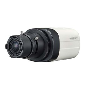 Hanwha HCB-7000A Wisenet HD Plus Series, DWDR 4MP, HDoC Box Camera, White