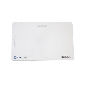 CDVI ISO25 Printable ISO Proximity Card, 125 kHz, 25-Pack