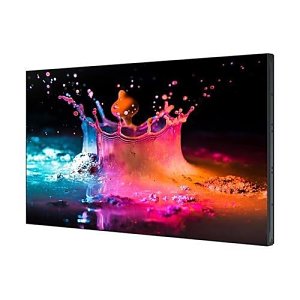 Hanwha UD55E-B UDE-B-Series, 55" D-LED Full HD 24-7 use, Landscape Video Wall Display, Wall Mount