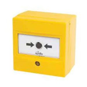 Notifier M5A-YP02FF-N026-01 Addressable Manual Callpoint, Yellow
