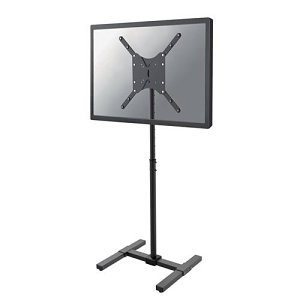 Neomounts NS-FS100BLACK Monitor Floor Stand for 10"-55" Screens, Adjustable, Black