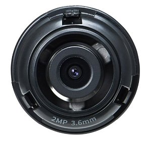 Hanwha SLA-2M3600P Wisenet P Series, 2MP 3.6mm Fixed Lens M12 for PNM-9320VQP, Exchangeable Lens Module