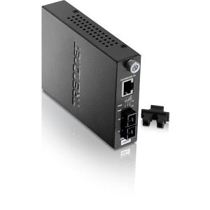 TRENDnet TFC-110S15I Intelligent Tfc-110s15i 10/100base-Tx To 100base-Fx Single Mode Sc Fiber Converter