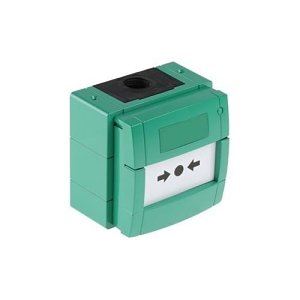 KAC W3A-G000SG-K013-11 Weather Proof Emergency Door Release Call Point, Green