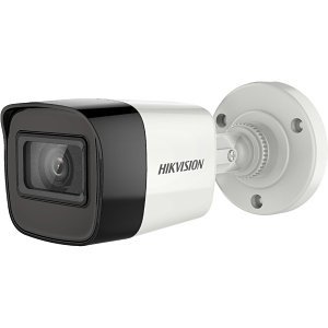 Hikvision DS-2CE16H0T-ITE-C Value Series, Turbo HD IP67 5MP 2.8mm Fixed Lens, IR 30M PoC Mini Analog Bullet Camera