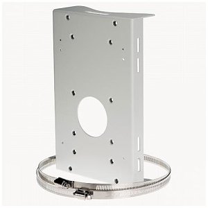 AXIS Pole Mount Plate, For Mains Adaptor PS24, Outdoor-Ready with Hose Clamp Style Steel Straps Included