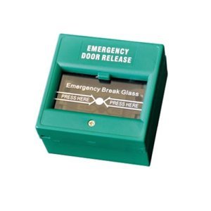 Dahua ASF921 Emergency Break Glass Door Release Button, Green