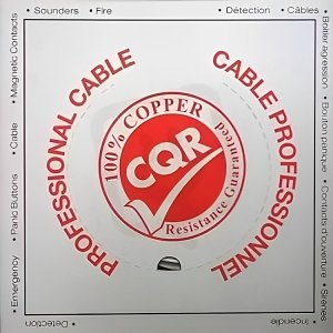 CQR CABS6HF 200M Type 2 LSZH Screened 6 Core Professional Halogene-Free Cable, White
