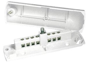 Elmdene EN3-JB7 Mounting Junction Box, White, 5 Terminals and Micro Switch