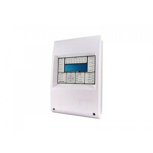 TEF GEKKO-2L Fire Alarm Control Panel with Backlit LCD Display, 2-Loop, IP30, ABS Housing, FR