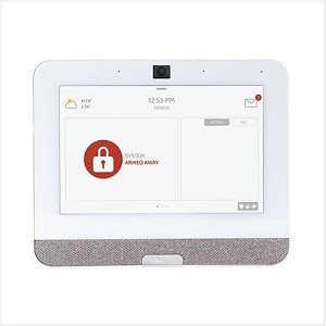 Qolsys IQP4015 IQ Panel 4 7" All In One HD Touchscreen Alarm Control Panel, White