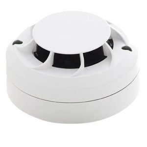 Morley-IAS MI-PSE-S2I Low-profile Optical Smoke Detector with Isolator, White