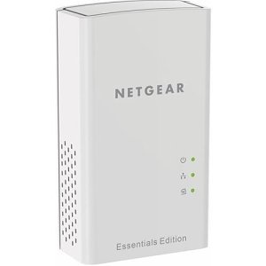 Netgear PL1000 1000Mbps Powerline Extender, 1 Gigabit Port, White, 2-Pack