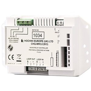 Hochiki CHQ-MRC2 Detector Accessory Loop-Powered Mains Relay Controller with SCI
