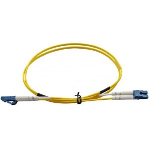 Connextix 005-924-010-01B LC-LC Singlemode Duplex Fibre Optic Patch Cable, OS2-9/125, 1m, Yellow