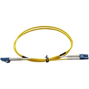 Connextix 005-924-030-01B LC-LC Singlemode Duplex Fibre Optic Patch Cable, OS2-9/125, 3m, Yellow