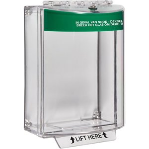 Fire Protective Cover Green With Label
