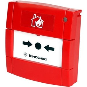 Hochiki HCP-E-SCI Analogue Addressable Manual Call Point with SCI, Red