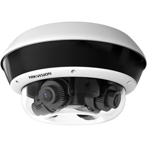 Hikvision DS-2CD6D54FWD Panoramic Series 5MP IP67 IR 4-Directional IP Multisensor Camera, 2.8-12mm Motorized Varifocal Lens, White