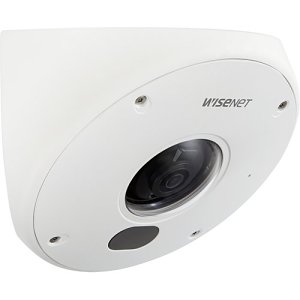 Hanwha TNV-7010RC Wisenet T Series, WDR 3MP 2.8mm Fixed Lens, IR 10M IP Corner Mount Camera, White