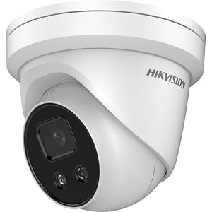 Hikvision DS-2CD2386G2-I Pro Series AcuSense IP67 4K IR 30M IP Turret Camera, 2.8mm Fixed Lens,White