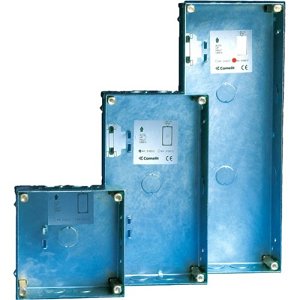 Comelit 3160-3 Vandalcom Series, 3-Module Flush Mount Box, Stainless Steel