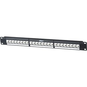 Dahua PFM973M-6U-24 UTP CAT6 Patch Panel, 24-Port, Rack Mount