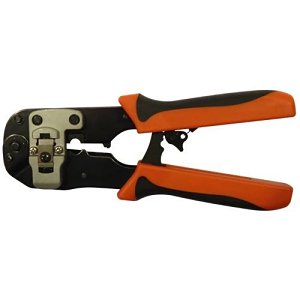 Elbac 999504-B0 Crimping Pliers for Push-Through RJ45 Connectors